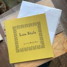 Load image into Gallery viewer, LATE STYLE - lyric book & single