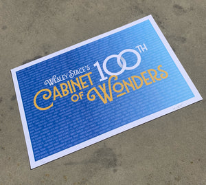 100th Cabinet of Wonders Poster